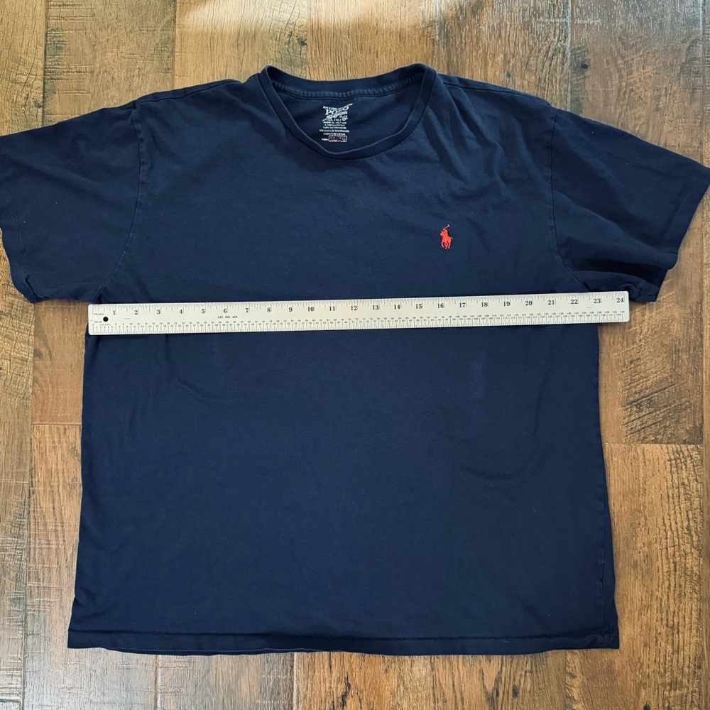 POLO RALPH LAUREN navy tee shirt, size XL - Picture 3 of 6